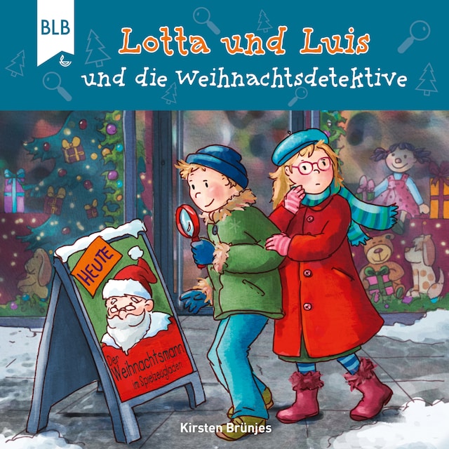 Okładka książki dla Lotta und Luis und die Weihnachtsdetektive