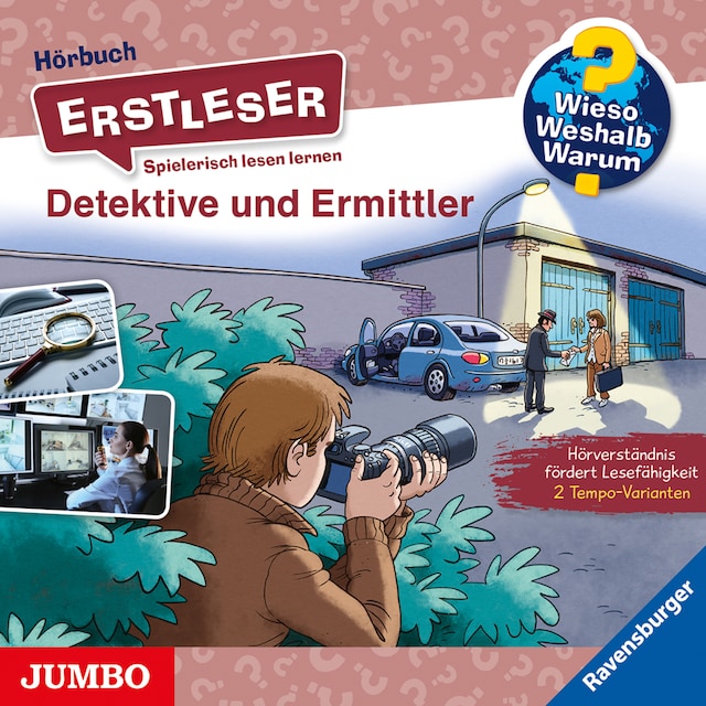 Book cover for Detektive und Ermittler [Wieso? Weshalb? Warum? ERSTLESER Folge 11]