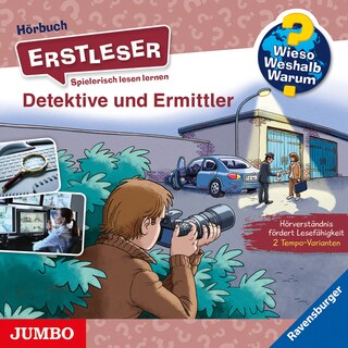 Detektive und Ermittler (Wieso? Weshalb? Warum? ERSTLESER, Folge 11) als Hörbuch