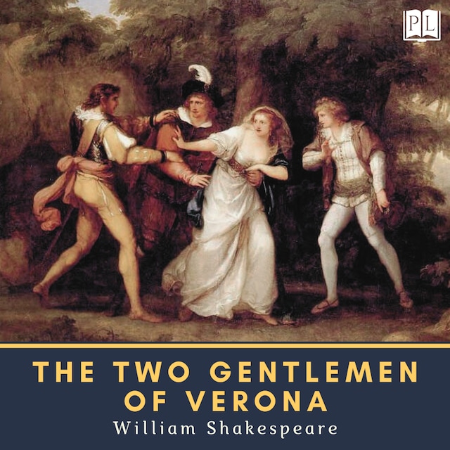 Kirjankansi teokselle The Two Gentlemen of Verona