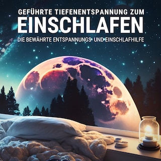 Geführte Tiefenentspannung zum Einschlafen - Angeleitete Meditation für tiefen Schlaf als Hörbuch
