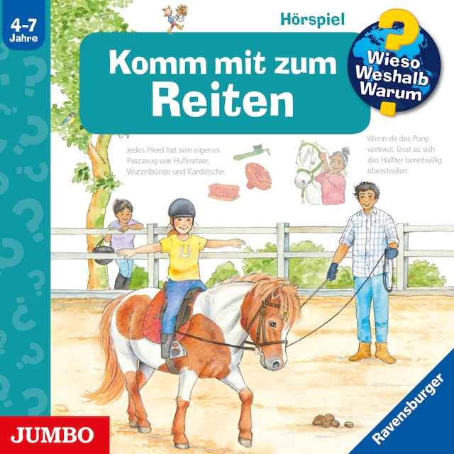 Book cover for Komm mit zum Reiten [Wieso? Weshalb? Warum? Folge 73]
