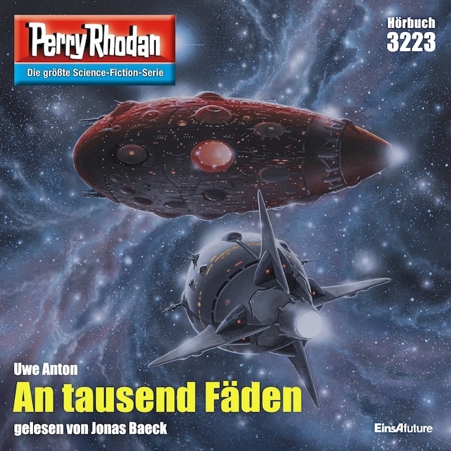 Book cover for Perry Rhodan 3223: An tausend Fäden