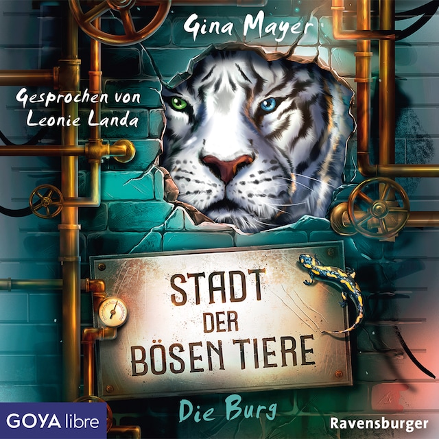 Book cover for Stadt der bösen Tiere. Die Burg [Band 1 (Ungekürzt)]