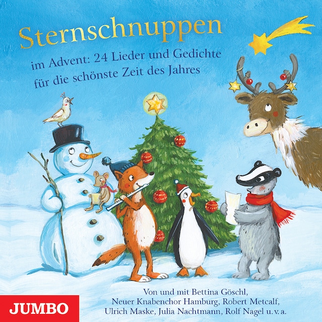 Book cover for Sternschnuppen im Advent. 24 Lieder und Gedichte für die schönste Zeit des Jahres