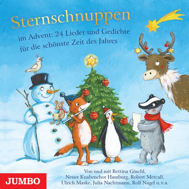 Boekomslag van Sternschnuppen im Advent. 24 Lieder und Gedichte für die schönste Zeit des Jahres