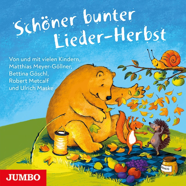 Buchcover für Schöner bunter Lieder-Herbst