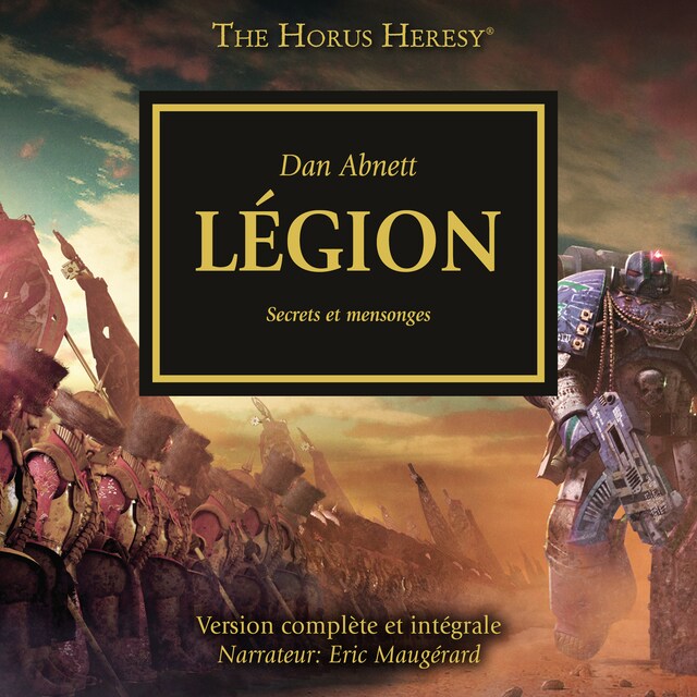 Kirjankansi teokselle The Horus Heresy 07: Légion