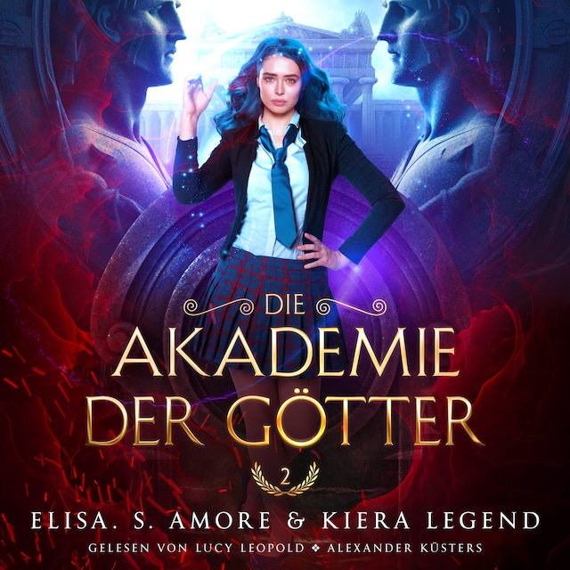 Copertina del libro per Die Akademie der Götter 2 - Griechische Fantasy Hörbuch