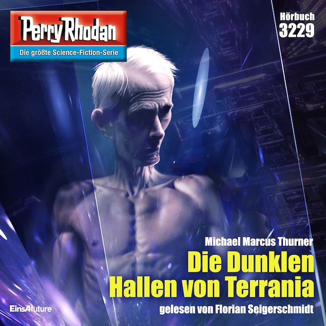 Book cover for Perry Rhodan 3229: Die Dunklen Hallen von Terrania