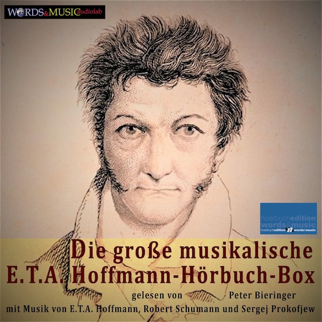 Portada de libro para Die große musikalische E.T. A. Hoffmann-Hörbuch-Box