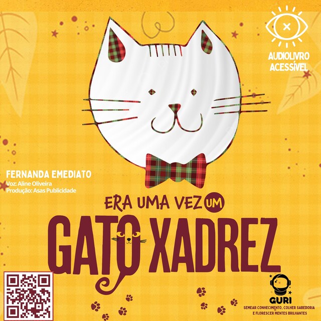 Boekomslag van Era uma vez um gato xadrez: Edição acessível com descrição de imagens