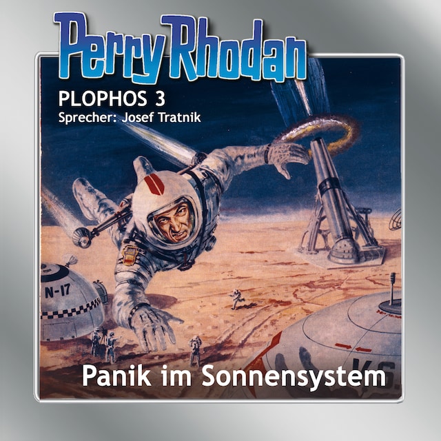 Book cover for Perry Rhodan Plophos 3: Panik im Sonnensystem