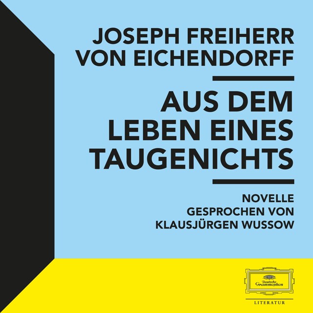 Buchcover für Eichendorff: Aus dem Leben eines Taugenichts