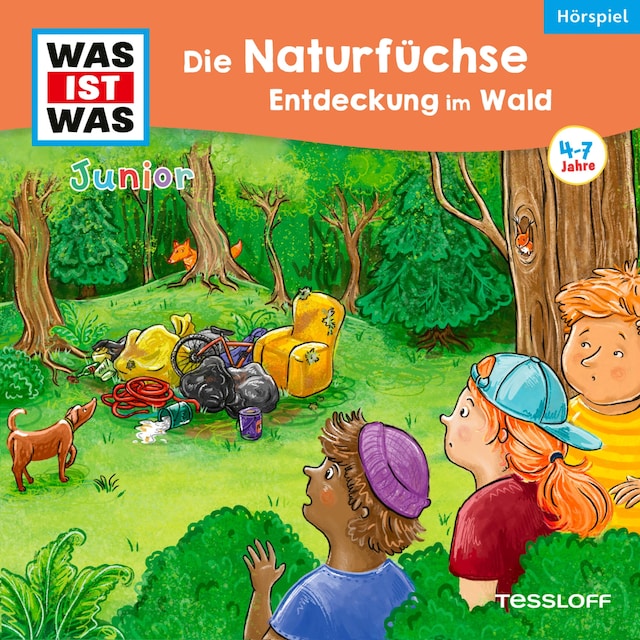 Book cover for 37: Die Naturfüchse: Entdeckung im Wald