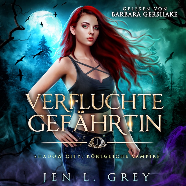 Book cover for Königliche Vampire 1 - Verfluchte Gefährtin - Vampire Hörbuch