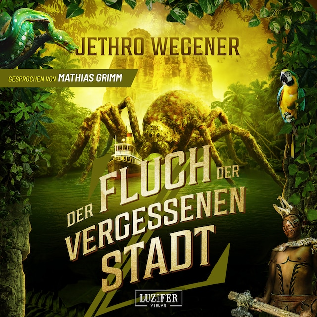 Book cover for DER FLUCH DER VERGESSENEN STADT