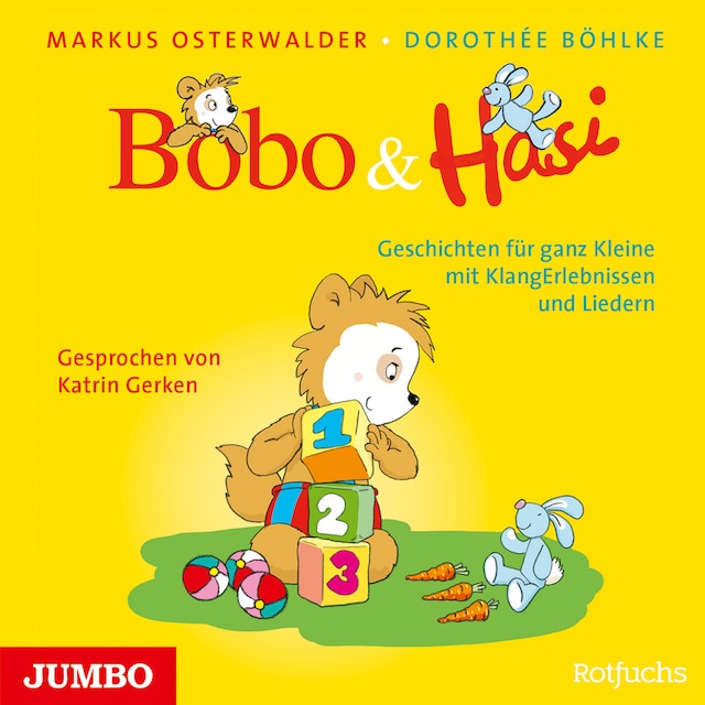 Couverture de livre pour Bobo & Hasi. Geschichten für ganz Kleine mit KlangErlebnissen und Liedern