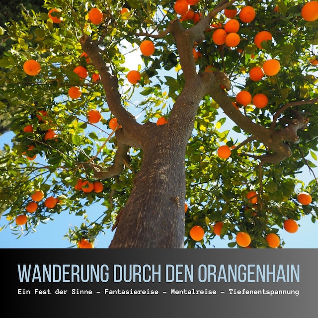 Book cover for Wanderung durch den Orangenhain: Ein Fest der Sinne - Fantasiereise - Mentalreise - Geführte Tiefenentspannung - Gedankenreise