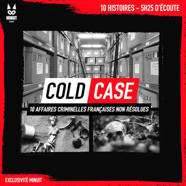 Couverture de livre pour Cold Case : 10 affaires criminelles françaises non résolues