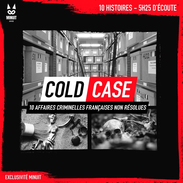 Couverture de livre pour Cold Case : 10 affaires criminelles françaises non résolues