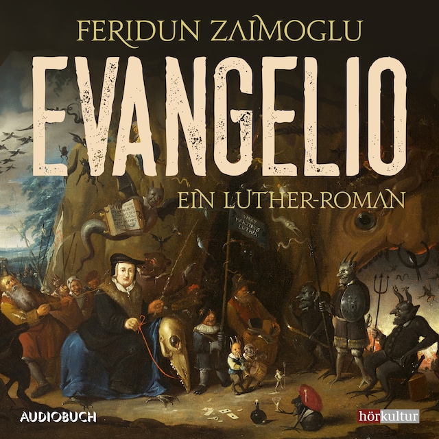 Book cover for Evangelio - Ein Luther-Roman