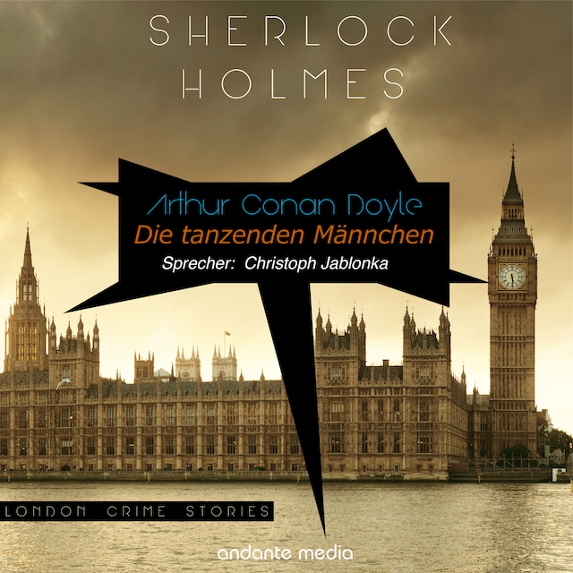 Boekomslag van Sherlock Holmes - Die tanzenden Männchen