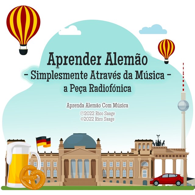 Copertina del libro per Aprender Alemão - Simplesmente Através da Música - a Peça Radiofónica