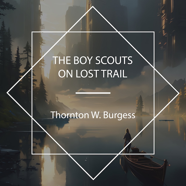 Book cover for The Boy Scouts on Lost Trail
