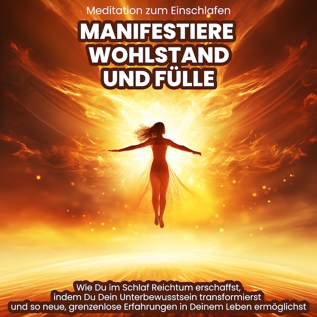 Book cover for Manifestiere Wohlstand und Fülle: Meditation zum Einschlafen