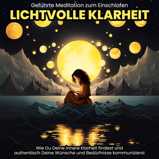 Lichtvolle Klarheit: Geführte Meditation zum Einschlafen als Hörbuch