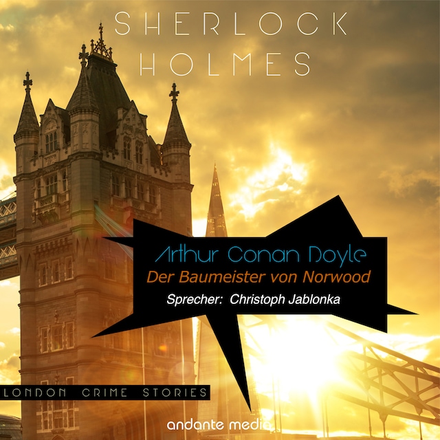 Kirjankansi teokselle Sherlock Holmes - Der Baumeister von Norwood