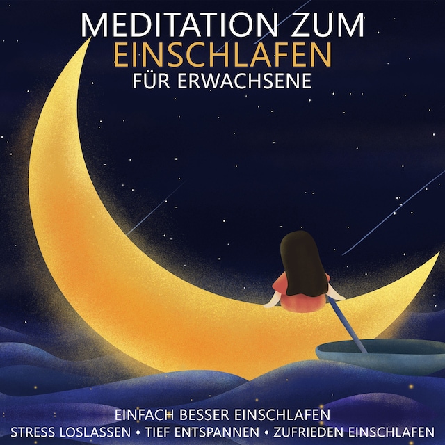 Buchcover für Meditation zum Einschlafen für Erwachsene - Einfach besser einschlafen