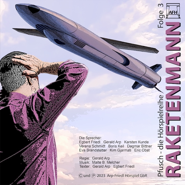 Buchcover für Raketenmann
