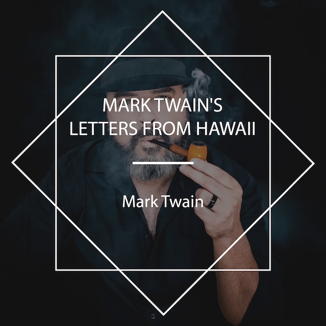 Boekomslag van Mark Twain's Letters from Hawaii