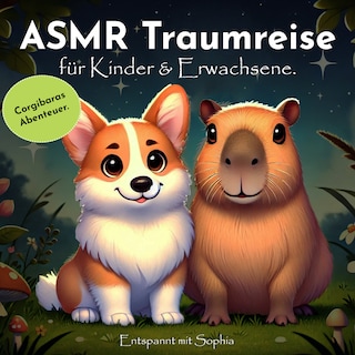Asmr Traumreise für Kinder & Erwachsene. Corgibaras Abenteuer. Entspannt mit Sophia als Hörbuch