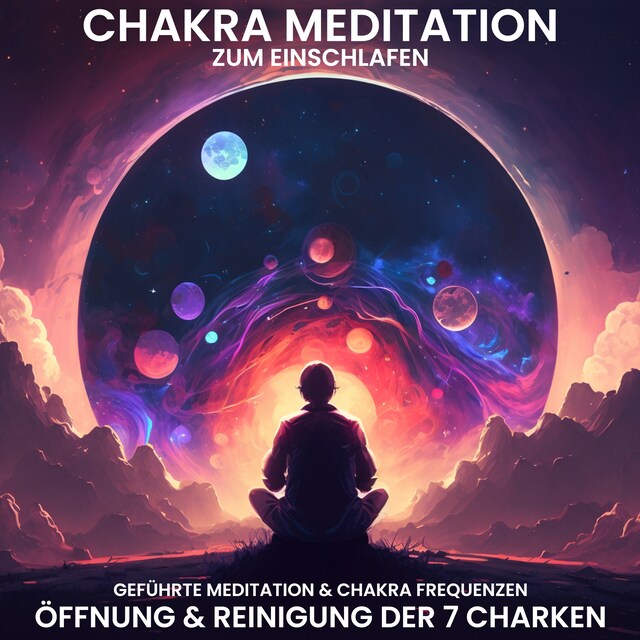 Buchcover für Chakra Meditation zum Einschlafen: Öffnung & Reinigung der 7 Chakren