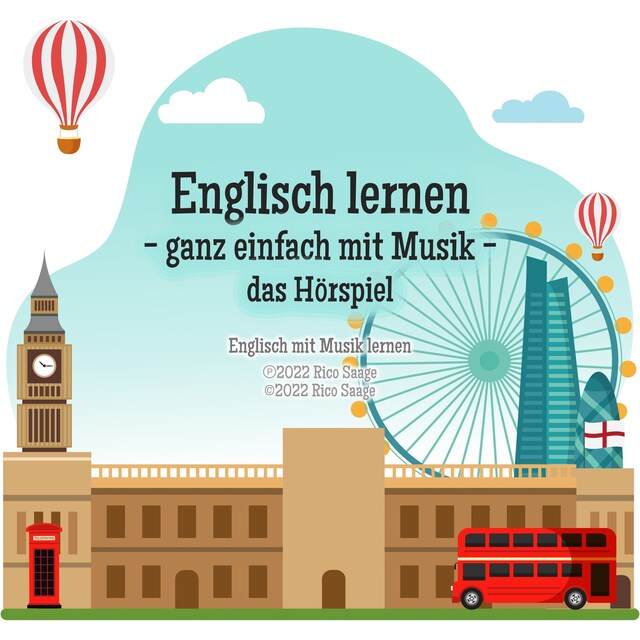 Book cover for Englisch lernen - ganz einfach mit Musik - das Hörspiel