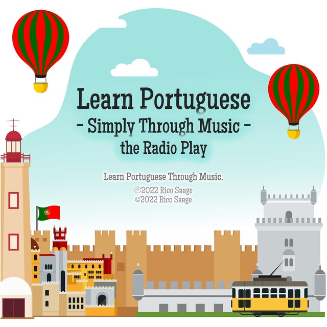 Couverture de livre pour Learn Portuguese - Simply Through Music - the Radio Play