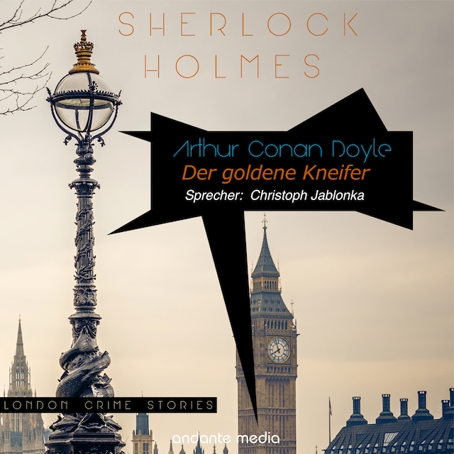 Book cover for Sherlock Holmes - Der goldene Kneifer