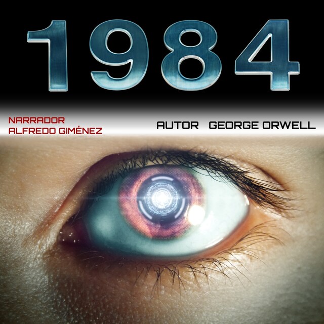 Book cover for "1984"