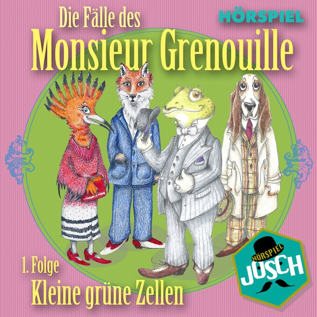 Boekomslag van Die Fälle des Monsieur Grenouille