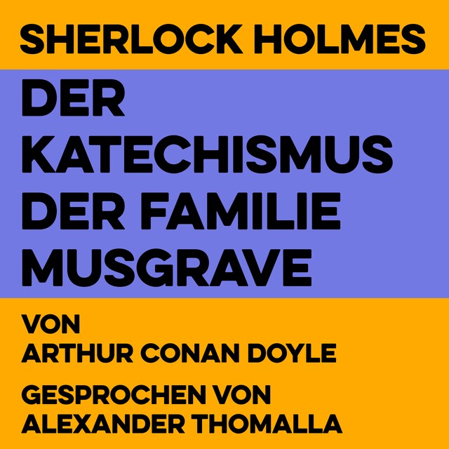 Copertina del libro per Der Katechismus der Familie Musgrave