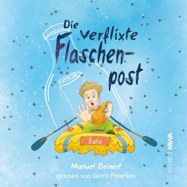 Book cover for Die verflixte Flaschenpost