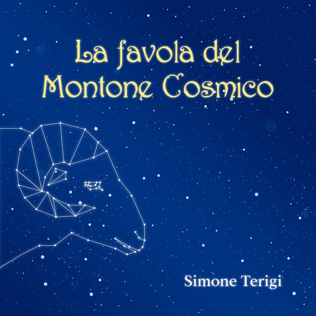 Book cover for La Favola del Montone Cosmico