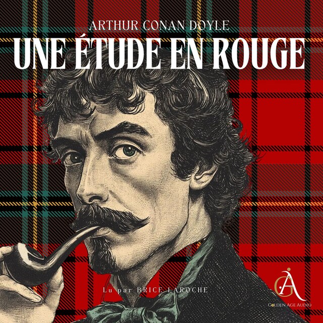 Book cover for Une étude en rouge. Sherlock Holmes - Livre Audio