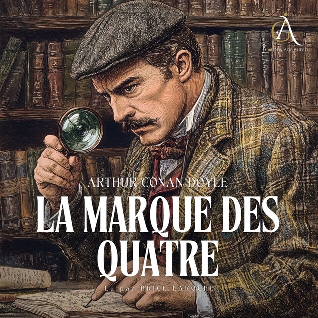 Bokomslag for La Marque des quatre. Sherlock Holmes - Livre Audio