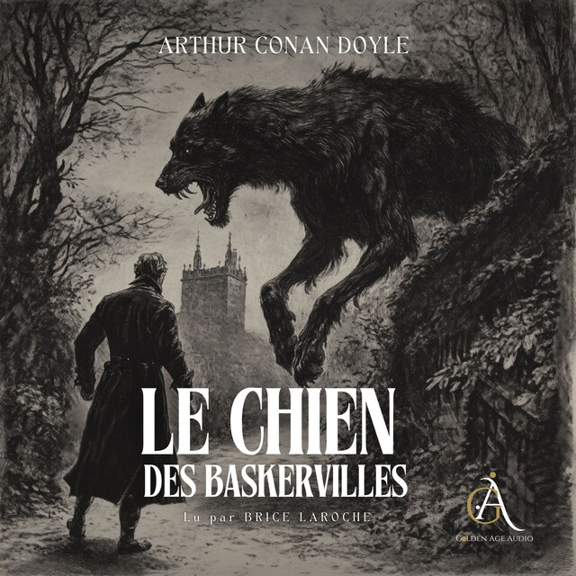 Bokomslag for Le Chien des Baskerville. Sherlock Holmes - Livre Audio