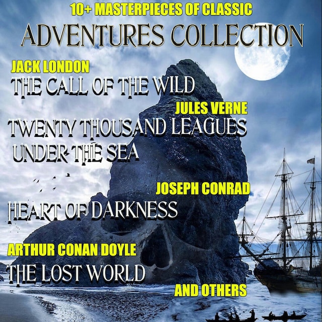 Okładka książki dla 10+ Masterpieces of Classic Adventures Collection