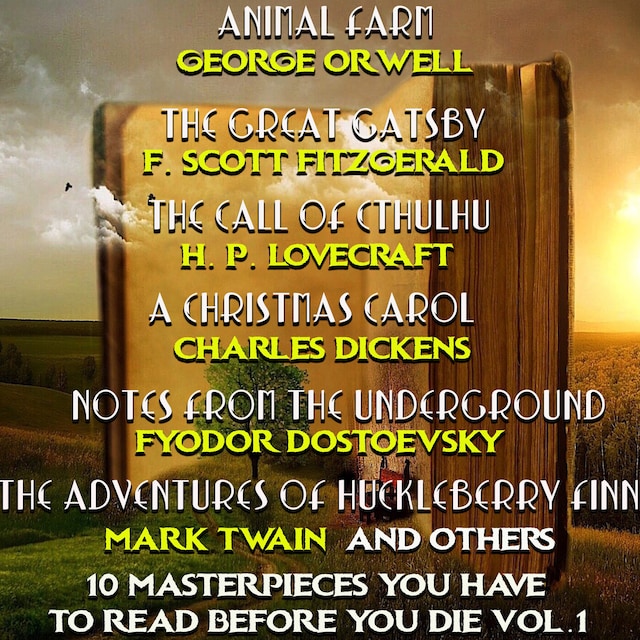10 Masterpieces You Have to Read Before You Die, Vol. 1 Book cover for 10 Masterpieces You Have to Read Before You Die, Vol. 1